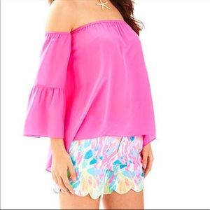 Lilly Pulitzer Sanilla Silk top